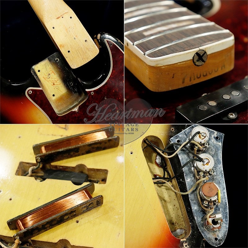 Fender USA Jazz Bass '66 Sunburst/R 画像6