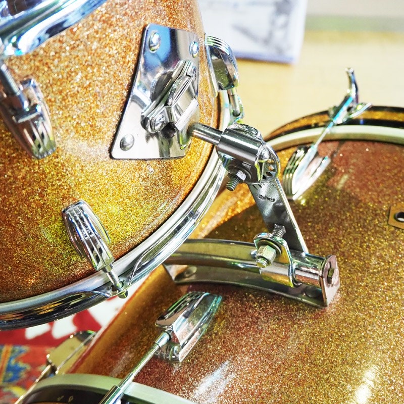 Ludwig 【創業50周年大決算SALE】VINTAGE 値下げしました！60s Down Beat 3pc Drum Kit [20x14BD，14x14FT，12x8TT] 画像3