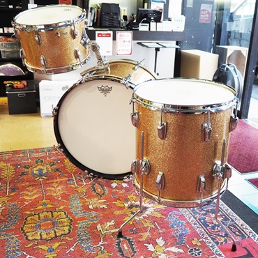 Ludwig 【創業50周年大決算SALE】VINTAGE 値下げしました！60s Down Beat 3pc Drum Kit [20x14BD，14x14FT，12x8TT] 画像7