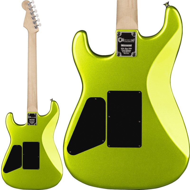 Charvel Pro-Mod San Dimas Style 1 HH FR E (Lime Green Metallic) 画像1