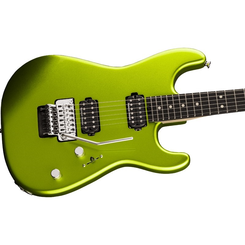 Charvel Pro-Mod San Dimas Style 1 HH FR E (Lime Green Metallic) 画像2