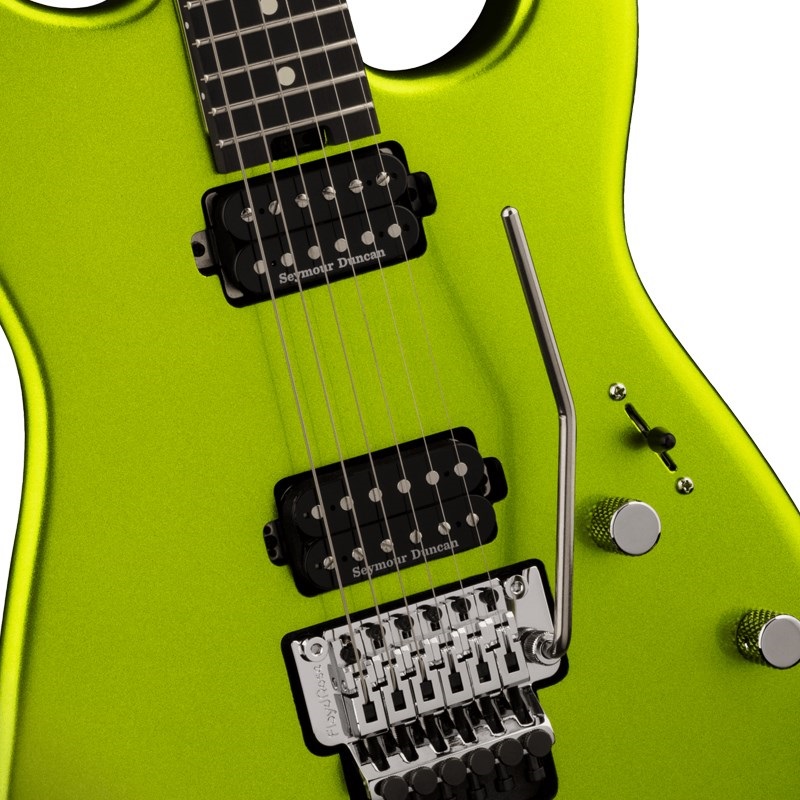 Charvel Pro-Mod San Dimas Style 1 HH FR E (Lime Green Metallic) 画像3