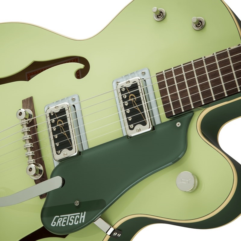 GRETSCH G6118T-60 Vintage Select Edition 60 Anniversary Hollow Body with Bigsby TV Jones (2-Tone Smoke Green) 【特価】 画像3