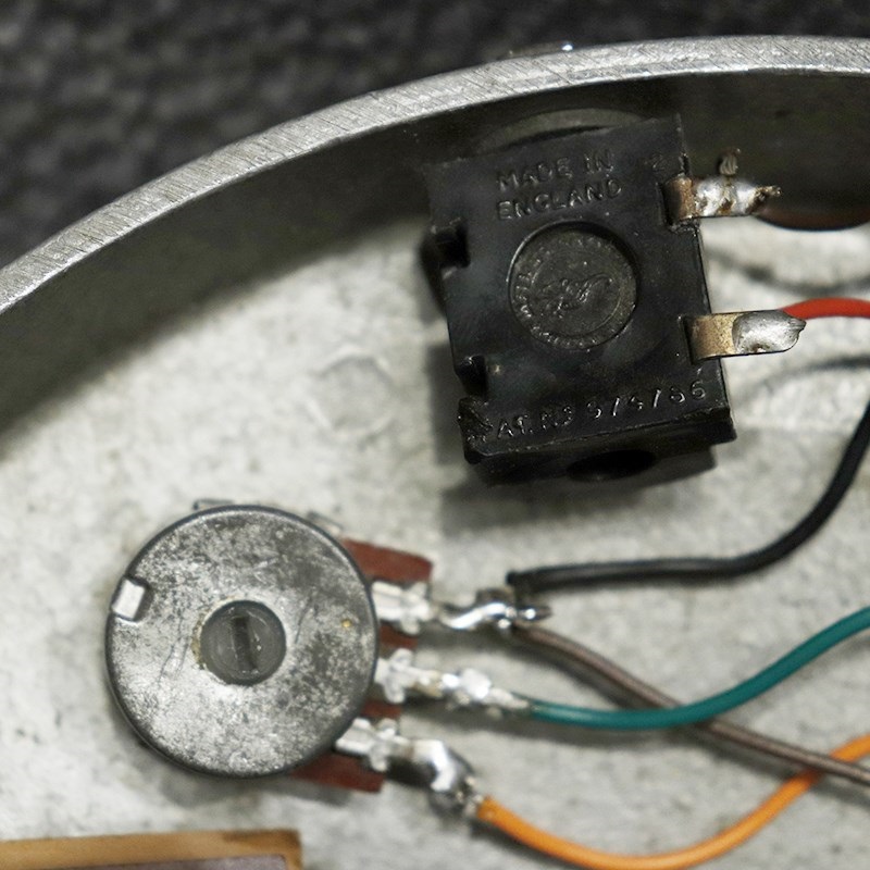 DALLAS ARBITER VINTAGE Fuzz Face early70's Silver 画像6