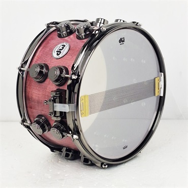 dw DRU20712SSNRN101[Collector's Pure Purpleheart Snare Drum VLT Shell 12×7 - Natural Satin Oil w/Black Nickel Hardware] 画像4
