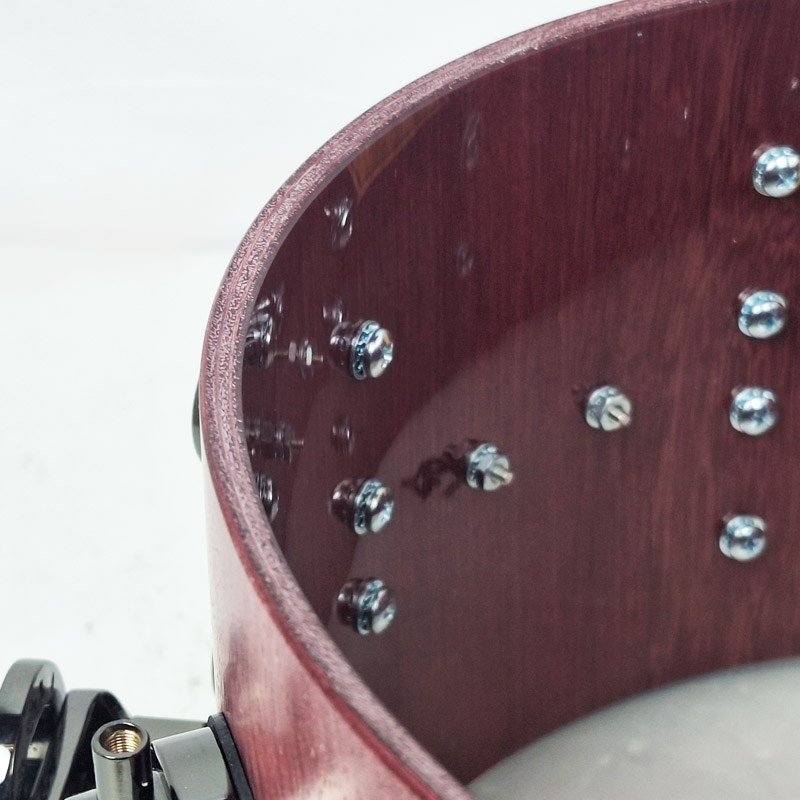 dw DRU20712SSNRN101[Collector's Pure Purpleheart Snare Drum VLT Shell 12×7 - Natural Satin Oil w/Black Nickel Hardware] 画像9