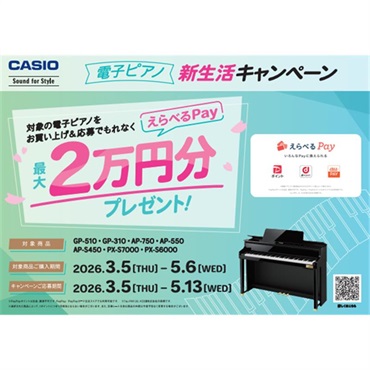 CASIO 【キャッシュバックキャンペーン実施中！】【全国基本配送設置無料】カシオ AP-S450GB グレーベージュ調 CELVIANO 88鍵盤 ピアノタッチ(電子ピアノ) 画像4