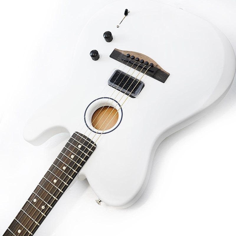 Fender Acoustics Limited Edition FINNEAS American Acoustasonic Telecaster (Satin Arctic White) 画像5