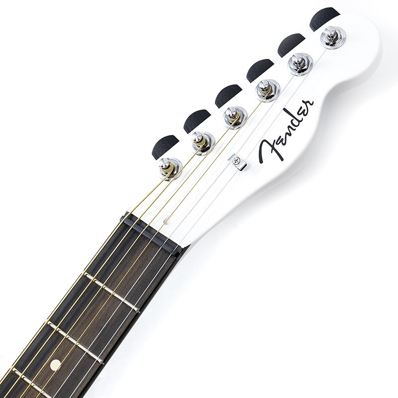 Fender Acoustics Limited Edition FINNEAS American Acoustasonic Telecaster (Satin Arctic White) 画像8