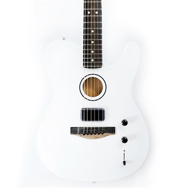 Fender Acoustics Limited Edition FINNEAS American Acoustasonic Telecaster (Satin Arctic White) 画像10
