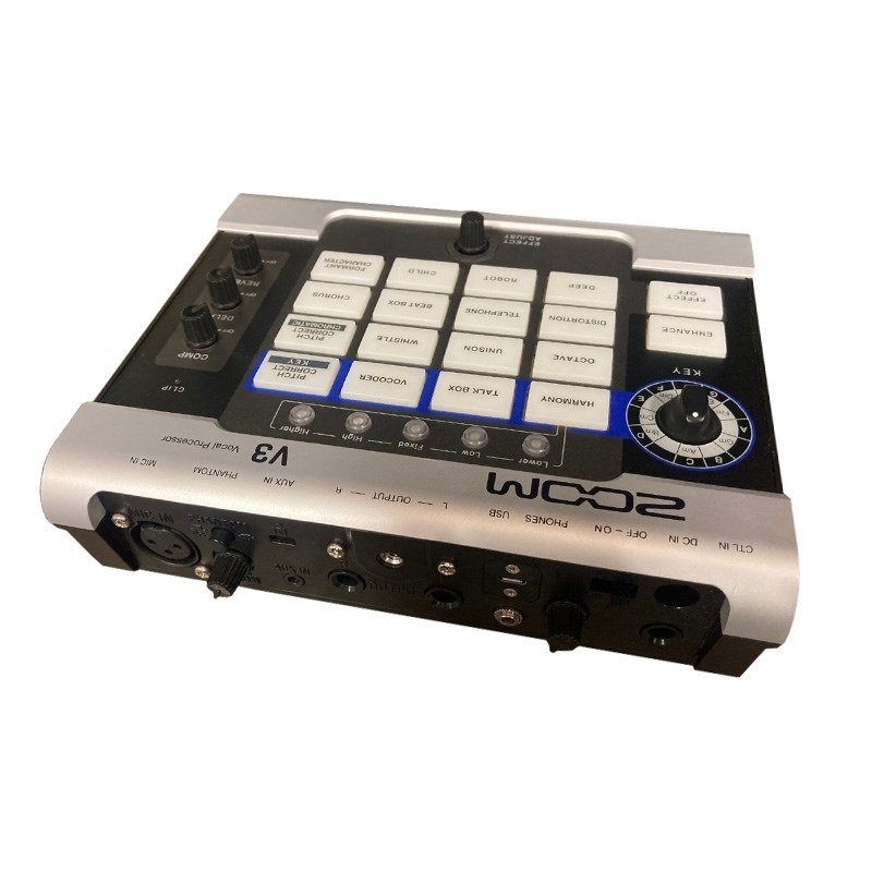 ZOOM V3 ボーカルプロセッサー ACアダプター付き