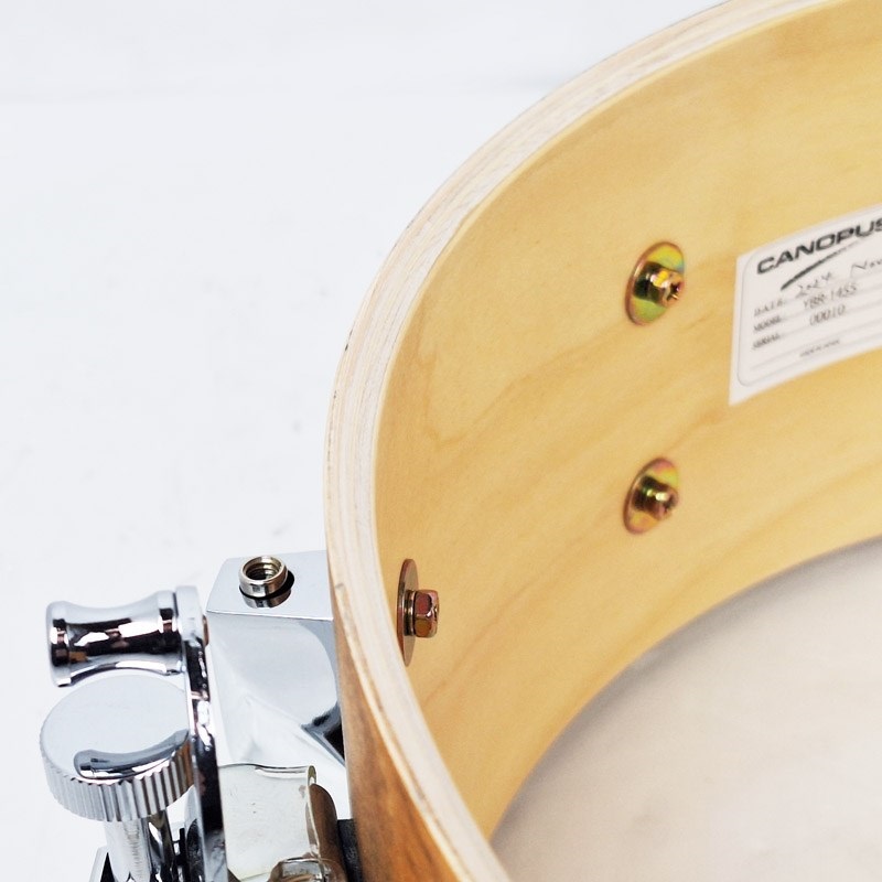 CANOPUS YBR-1455 [Maize Yellow Birch Snare Drum 14×5.5]【台数限定品】 画像9