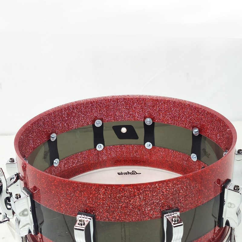 Ludwig LS903VXXK1 VISTALITE 50th Limited Edition Patterns - Pattern A[Red Sparkle/Smoke/Red Sparkle] 画像9