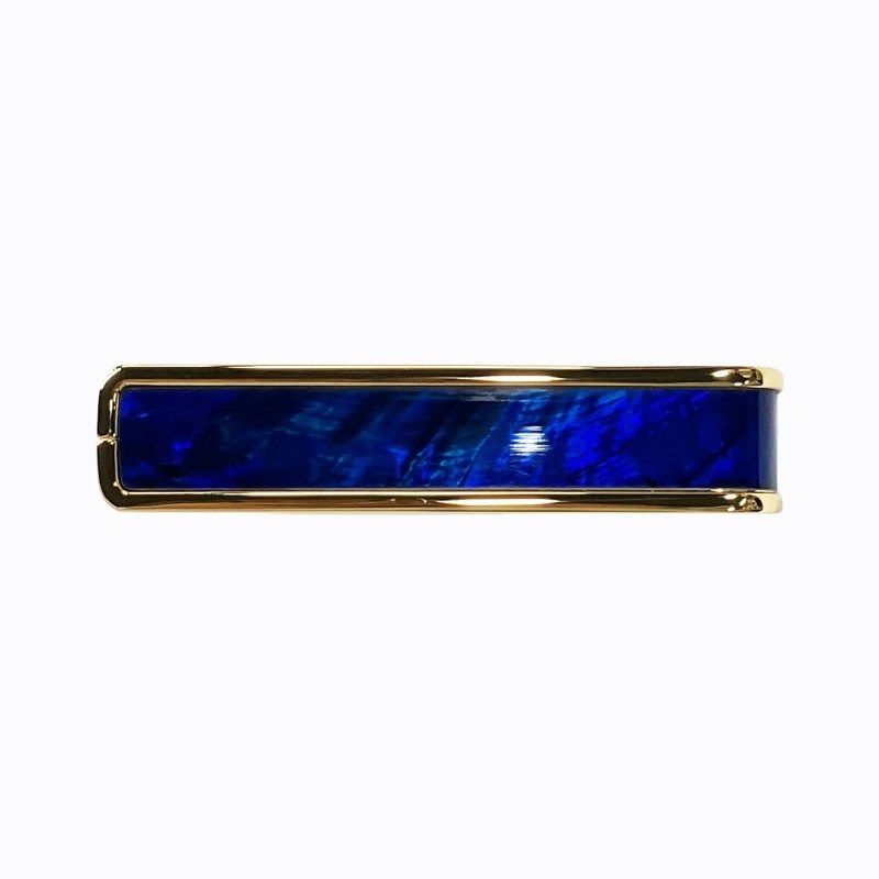Thalia Capo Exotic Shell Series 24K Gold Electric Blue Angel Wing タリア カポ 画像1