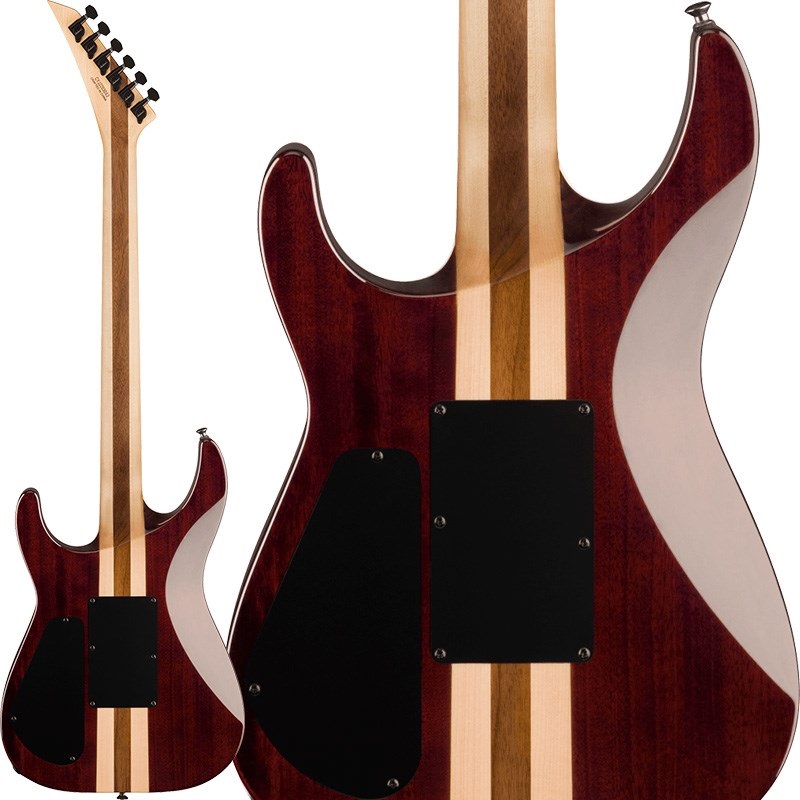 Jackson Pro Plus Series Soloist SLA3Q (Polar Burst/Ebony) 画像1