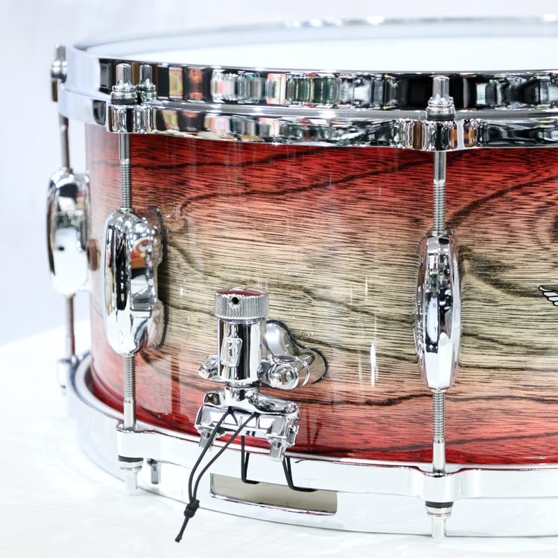 TAMA TWS1465A-GJB [STAR Walnut 14''×6.5'' Snare Drum - Garnet Japanese Sen Burst]【Made in Japan】 画像6