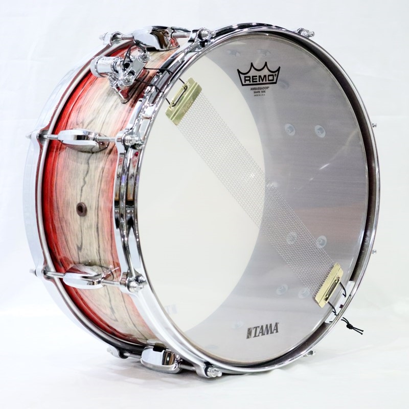 TAMA TWS1465A-GJB [STAR Walnut 14''×6.5'' Snare Drum - Garnet Japanese Sen Burst]【Made in Japan】 画像8