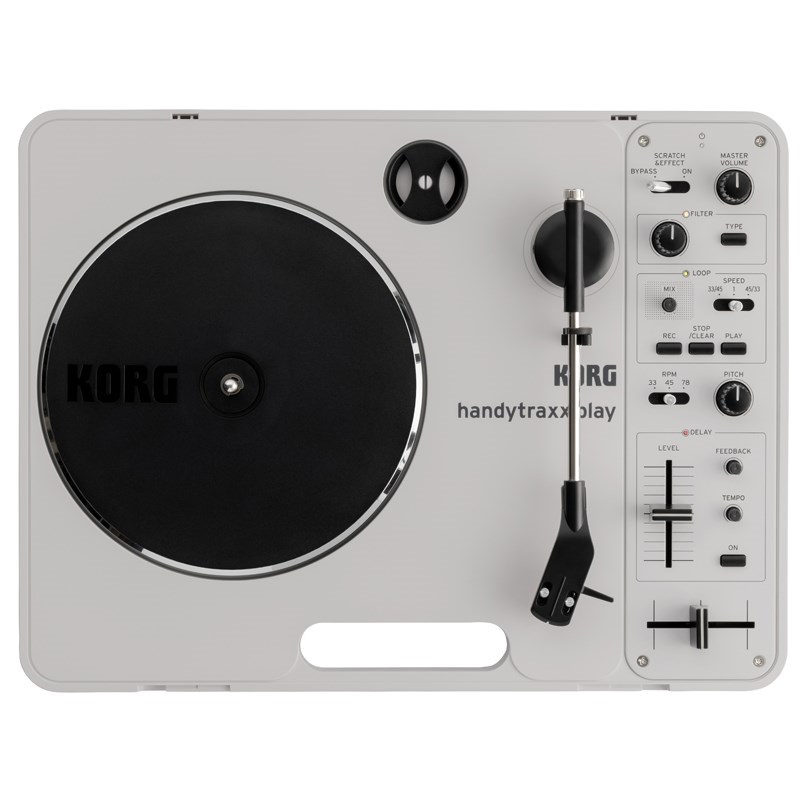 KORG handytraxx play 【ポータブルレコードプレーヤー】(コルグ