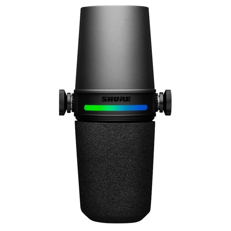 SHURE 【GW激得セール】MV7i(USB-C接続対応ダイナミック型USBマイク・XLR入力対応オーディオインターフェイス)(MV7I-J)(シュア) 画像2
