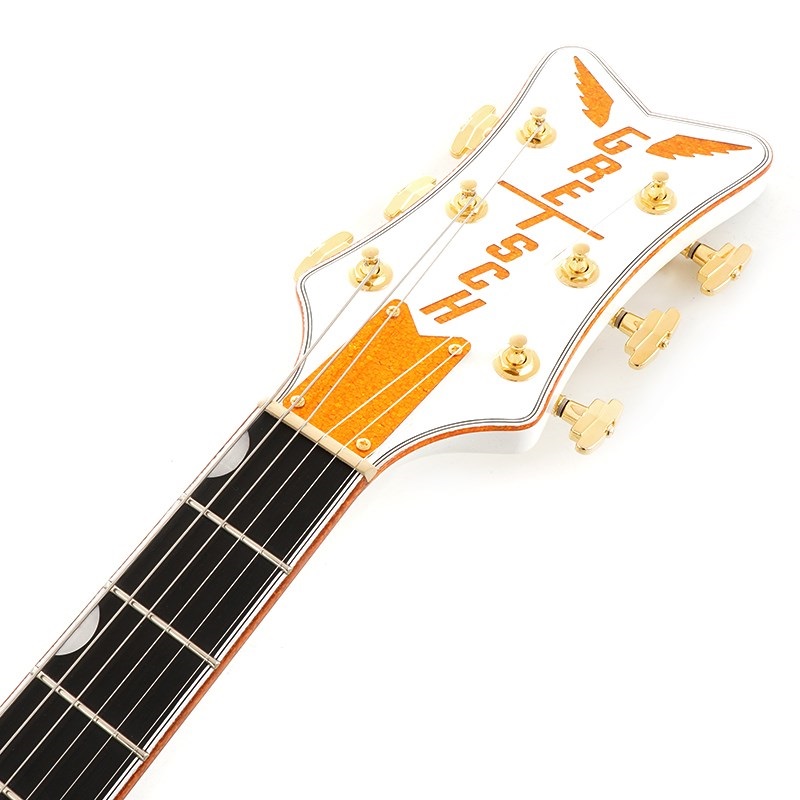 GRETSCH G6136TG Players Edition Falcon Hollow Body with String-Thru Bigsby (White/Ebony Fingerboard) 画像6