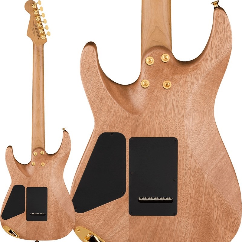 Charvel Pro-Mod DK22 SSS 2PT CM Mahogany with Walnut (Natural