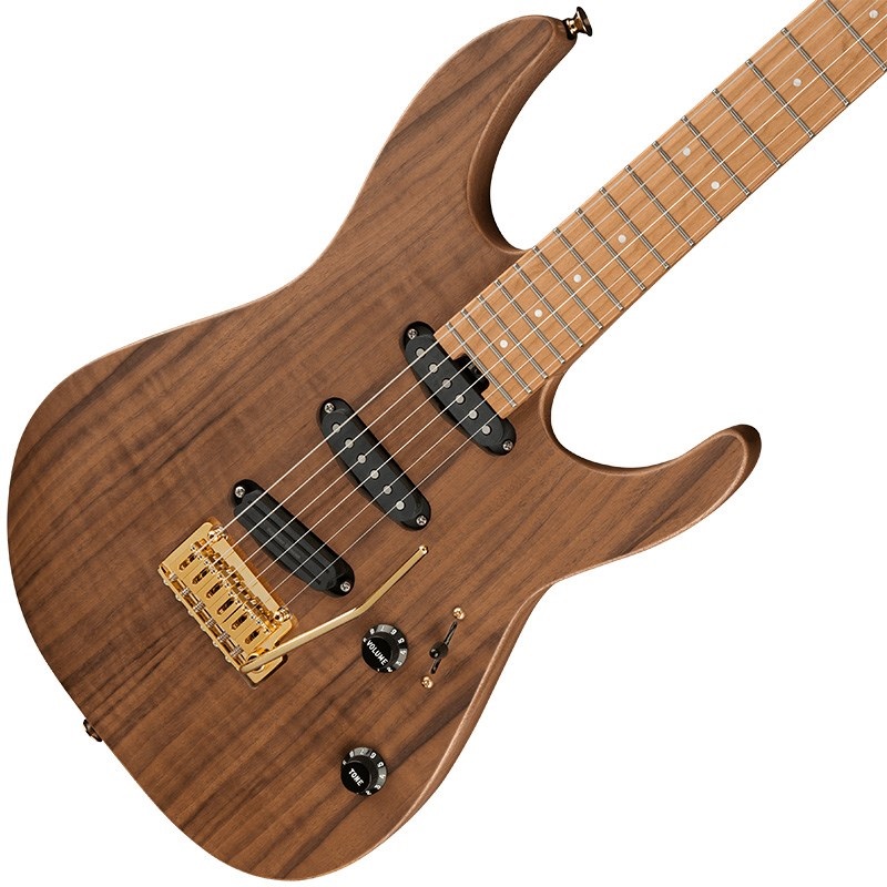 Charvel Pro-Mod DK22 SSS 2PT CM Mahogany with Walnut (Natural