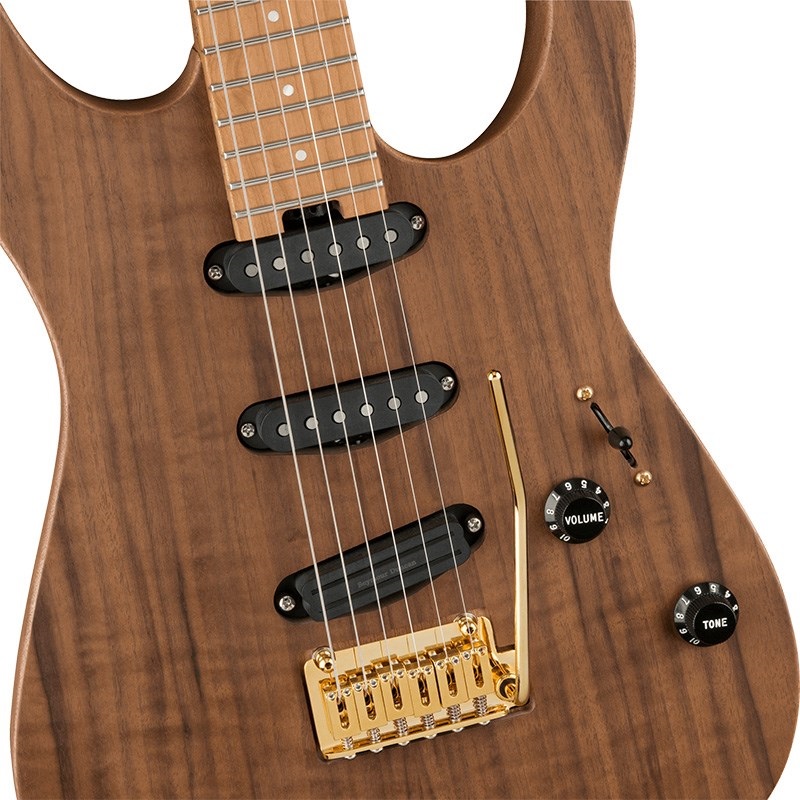Charvel Pro-Mod DK22 SSS 2PT CM Mahogany with Walnut (Natural
