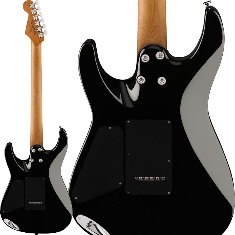 Charvel Pro-Mod DK24 HH 2PT EB (Gloss Black/Ebony) 画像1