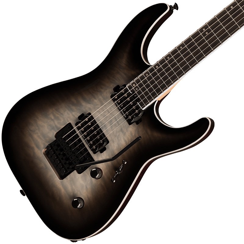 Jackson Pro Plus Series Dinky DKAQ (Ghost Burst/Ebony) 画像2