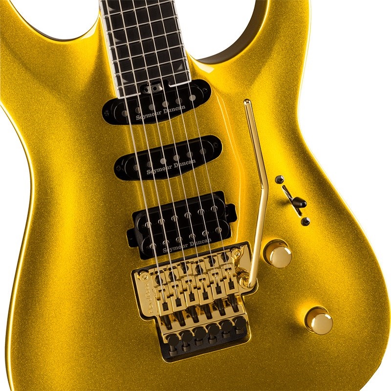 Jackson Pro Plus Series Soloist SLA3 (Gold Bullion/Ebony) 画像3