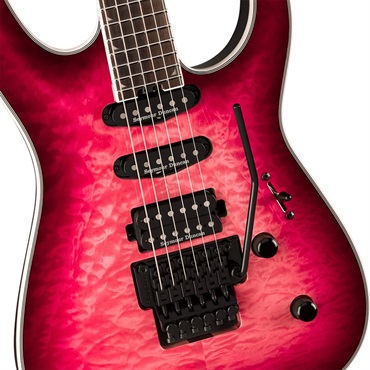 Jackson Pro Plus Series Soloist SLA3Q (Fuschia Burst/Ebony) 画像3