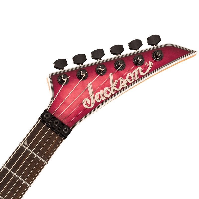 Jackson Pro Plus Series Soloist SLA3Q (Fuschia Burst/Ebony) 画像4