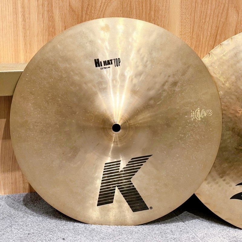 Zildjian USED 中古 K Zildjian Hihat Top 13 & A Custom Mastersound 