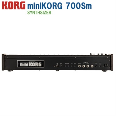 KORG 【創業50周年大決算SALE】 miniKORG 700Sm ミニコルグ アナログシンセサイザー (コルグ) 画像3