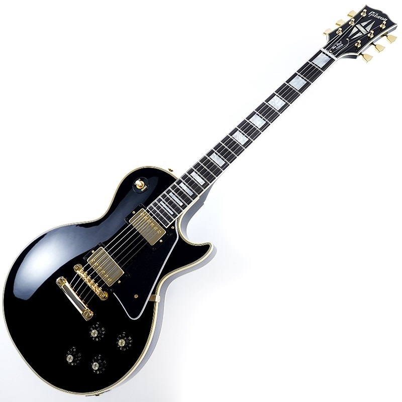 ギター Gibson 1968 Les Paul Custom Ebony 2010 Gibson Custom Shop 1968 Les Paul Custom Reissue Ebony Gloss