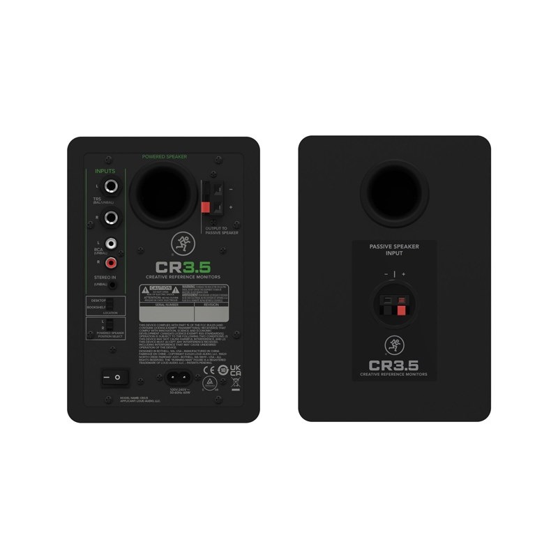 MACKIE CR3.5 【3.5インチパワードスタジオモニター】（マッキー） 画像2