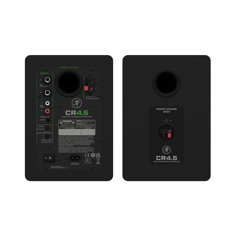 MACKIE CR4.5 【3.5インチパワードスタジオモニター】（マッキー） 画像2
