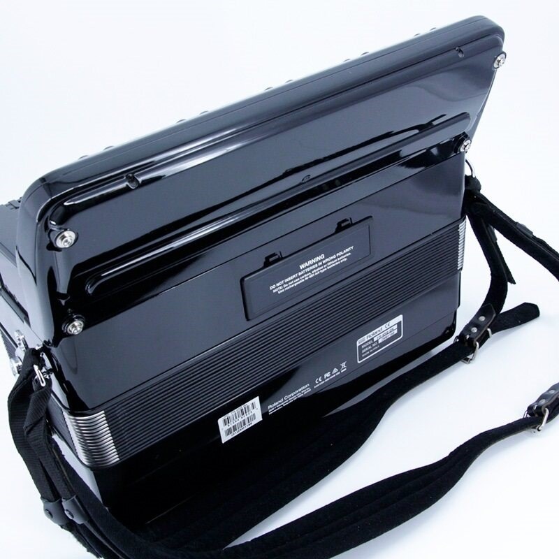 Roland USED 中古 【夏のボーナスセール】 FR-4Xb BK (BAG-FR3 純正キャリングケース付）ローランド Vアコーディオン ボタン式 ブラック クロマチック ※代引き不可 画像1