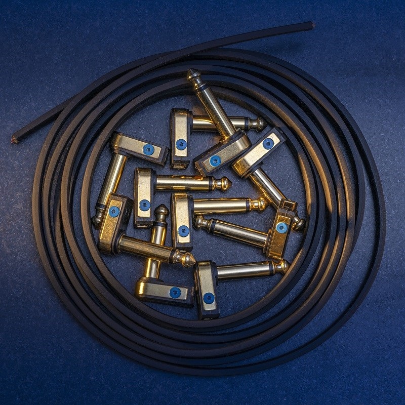 EBS SFC-K10J [Solder-Free Flat Patch Cable Kit] (ケーブル2.5m / L型プラグ 10個セット) 画像4