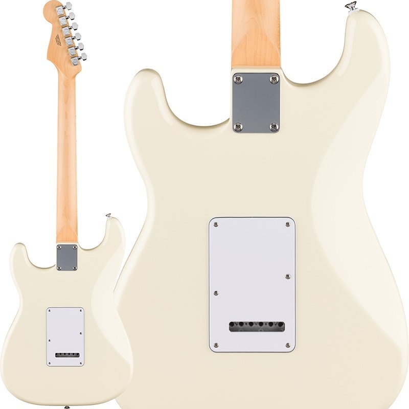 Fender Standard Series Standard Stratocaster (Olympic White/Maple) 画像1