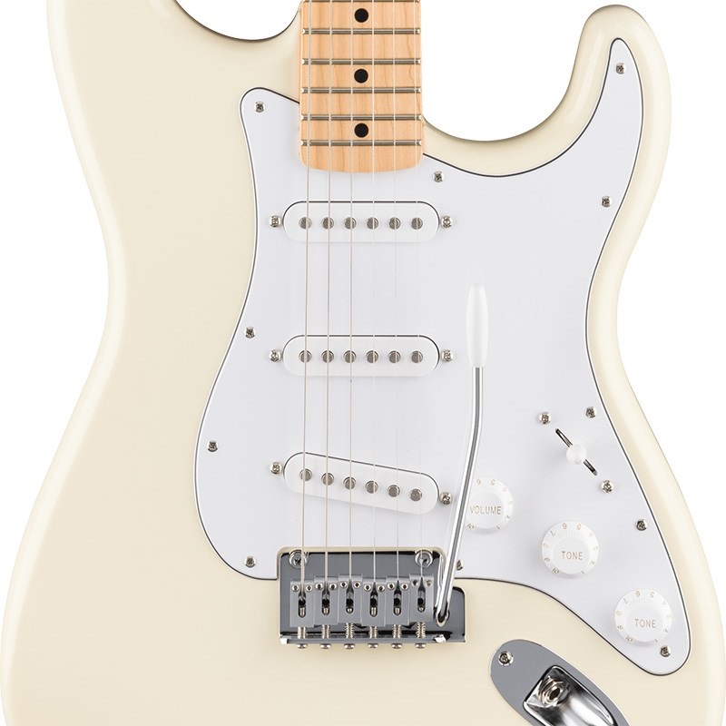 Fender Standard Series Standard Stratocaster (Olympic White/Maple) 画像2