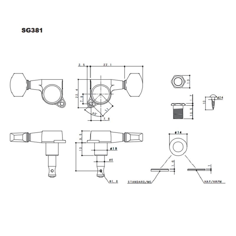 GOTOH 【創業50周年大決算SALE】 SG381-07/GG-L6 (GG) 画像2
