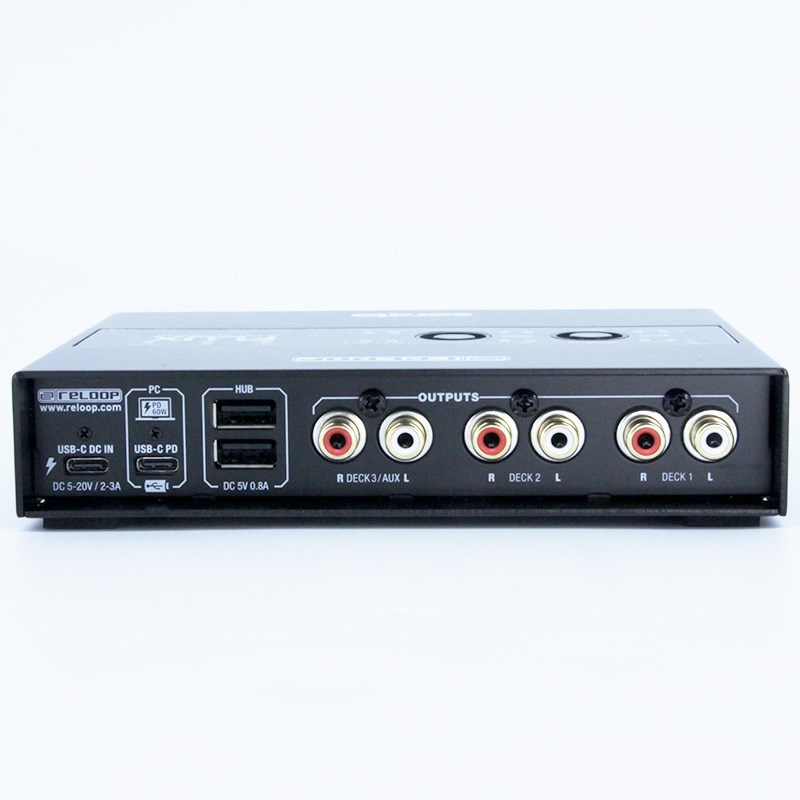 reloop 【USED】 FLUX (リループ)(フラックス)(DJ用オーディオインターフェイス) 画像5