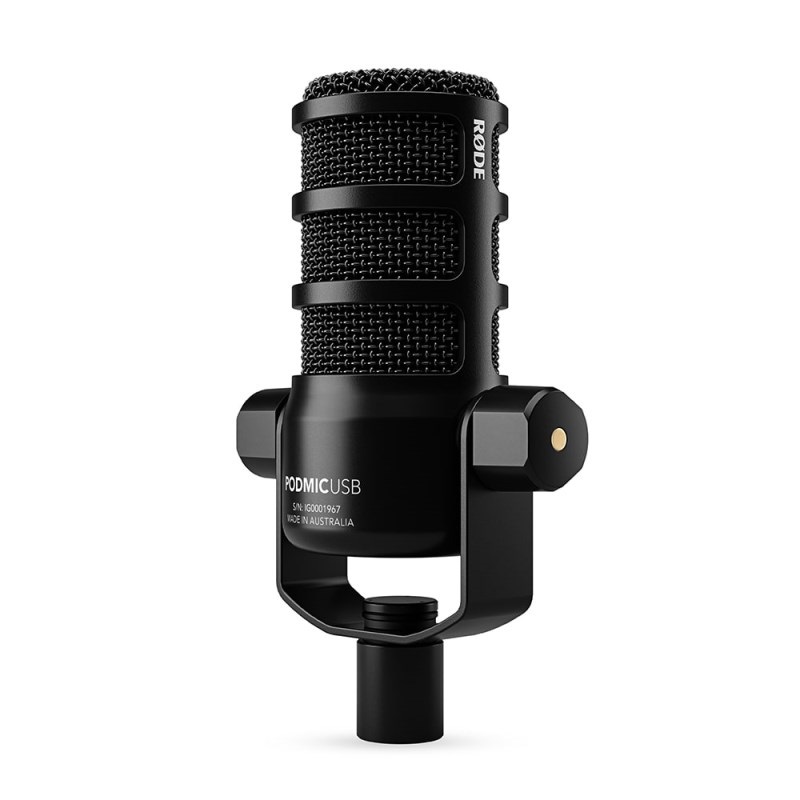 RODE PodMic(ブラック)(ロード)(USBダイナミックマイクロフォン)(USB-C搭載) 画像1