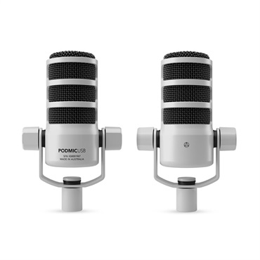 RODE PodMic(ホワイト)(ロード)(USBダイナミックマイクロフォン)(USB-C搭載) 画像3