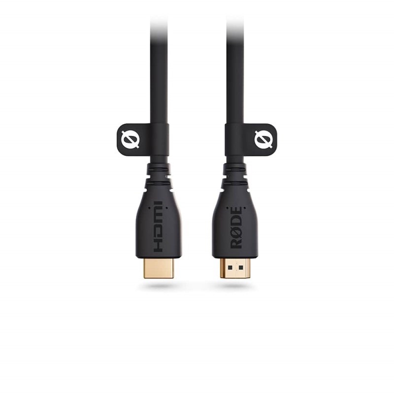 RODE HDMIケーブル 3m(ブラック)(ロード)(4K60p/18Gbps)(HDMI 2.0規格) 画像1