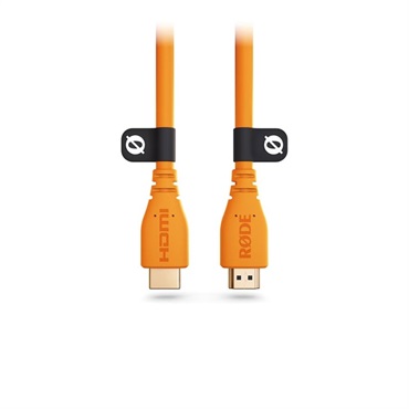 RODE HDMIケーブル 3m(オレンジ)(ロード)(4K60p/18Gbps)(HDMI 2.0規格) 画像1