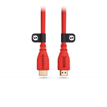 RODE HDMIケーブル 3m(レッド)(ロード)(4K60p/18Gbps)(HDMI 2.0規格) 画像1