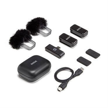 RODE Wireless Micro USB-C (ブラック)(WIMICROC)(ロード)(スマートフォン向け・ワイヤレスマイクシステム)(ワイヤレス マイクロ) 画像1