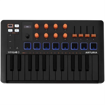Arturia MINILAB 3 ORANGE (アートリア)(ミニラボ)(オレンジ) 画像4